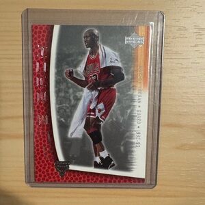 2001 Michael Jordan Upper Deck Card MJ-36